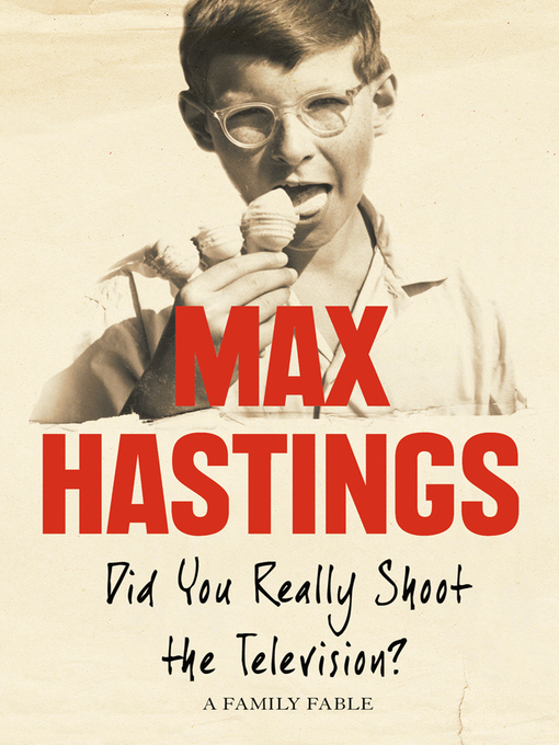 Cover image for Did You Really Shoot the Television?